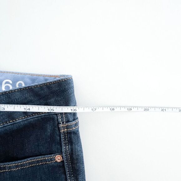 Gap 1969 Womens Low Rise Always Skinny Dark Wash Blue Denim Jeans Size 28 - Picture 5 of 11